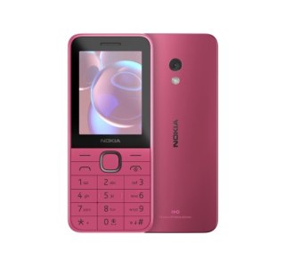 Nokia 225 4G (2024) | Różowy | 2,4 " | 128 MB | 64 MB | Dual SIM | Bluetooth | 5.0 | USB w wersji USB Type-C | Rozdzielczość apa