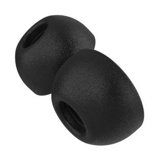 Stałe zatyczki Pro, 2 zestawy, rozmiar M | Zatyczki | Apple | Airpods Pro/Pro 2 | Pianka | Czarny