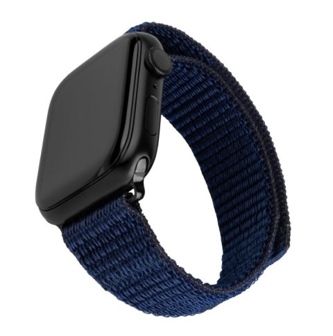 Stały | Sportowy pasek do Apple Watch 42/44/45mm | 160-210 mm | Ciemnoniebieski | Nylon Stały | Sportowy pasek do Apple Watch 42/44/45mm | 160-210 mm | Ciemnoniebieski | Nylon