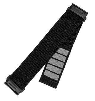 Stały | Sportowy pasek do Garmin QuickFit 26mm | 160-210 | Czarny | Nylon