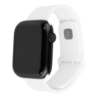 Zestaw pasków Fixed | Sporty dla Apple Watch 38/40/41 mm | 160-225 mm | Biały | Silikonowy