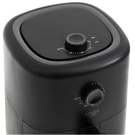 Adler | Airfryer | AD 6310 | Moc 2200 W | Pojemność 3 L | Technologia cyrkulacji gorącego powietrza | Czarny Adler | Airfryer | AD 6310 | Moc 2200 W | Pojemność 3 L | Technologia cyrkulacji gorącego powietrza | Czarny