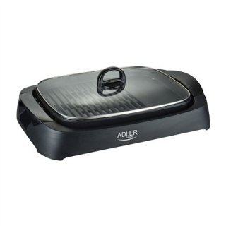 Adler | Grill elektryczny | AD 6610 | Stołowy | 3000 W | Czarny