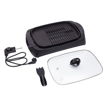 Adler | Grill elektryczny | AD 6610 | Stołowy | 3000 W | Czarny Adler | Grill elektryczny | AD 6610 | Stołowy | 3000 W | Czarny