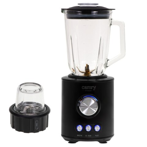 Blender Camry | CR 4088 | Tabletop | 1800 W | Materiał słoika Szkło | Pojemność słoika 1,5 L | Kruszenie lodu | Piano Black Blender Camry | CR 4088 | Tabletop | 1800 W | Materiał słoika Szkło | Pojemność słoika 1,5 L | Kruszenie lodu | Piano Black
