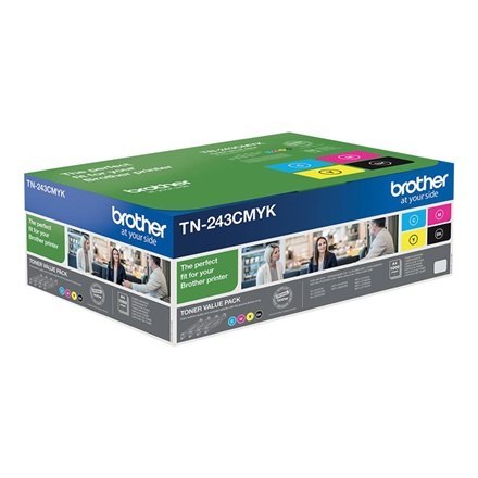 Brother TN-243CMYK, Toner Value Pack Brother TN-243CMYK, Toner Value Pack