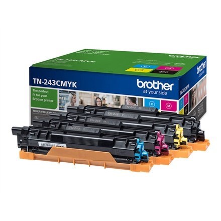 Brother TN-243CMYK, Toner Value Pack Brother TN-243CMYK, Toner Value Pack