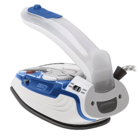 CR 5040 | Żelazko podróżne parowe | 1600 W | Pojemność zbiornika na wodę 80 ml | Ciągłe uderzenie pary 10 g/min | Wydajność uder CR 5040 | Żelazko podróżne parowe | 1600 W | Pojemność zbiornika na wodę 80 ml | Ciągłe uderzenie pary 10 g/min | Wydajność uder