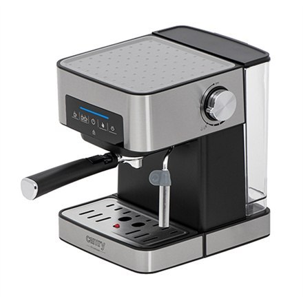 Camry | Ekspres do kawy espresso i cappuccino | CR 4410 | Ciśnienie pompy 15 bar | Wbudowany spieniacz do mleka | Półautomatyczn Camry | Ekspres do kawy espresso i cappuccino | CR 4410 | Ciśnienie pompy 15 bar | Wbudowany spieniacz do mleka | Półautomatyczn