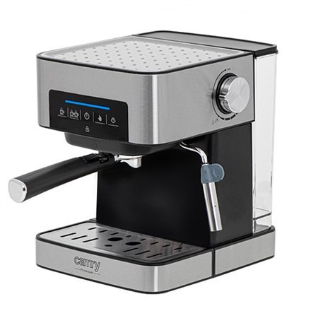 Camry | Ekspres do kawy espresso i cappuccino | CR 4410 | Ciśnienie pompy 15 bar | Wbudowany spieniacz do mleka | Półautomatyczn Camry | Ekspres do kawy espresso i cappuccino | CR 4410 | Ciśnienie pompy 15 bar | Wbudowany spieniacz do mleka | Półautomatyczn