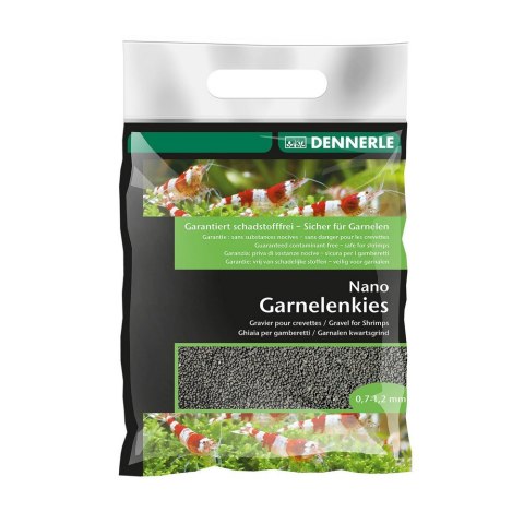 DENNERLE Żwir dla krewetek Nano Garnelenkies, czarny, 0.7-1.2 mm, 2 kg (5913) DENNERLE Żwir dla krewetek Nano Garnelenkies, czarny, 0.7-1.2 mm, 2 kg (5913)