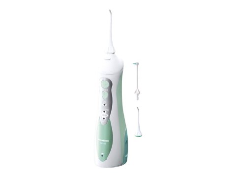 Panasonic | Irygator jamy ustnej | EW1313G303 | Bezprzewodowy | 130 ml | Liczba głowic 2 | Biały/Zielony Panasonic | Irygator jamy ustnej | EW1313G303 | Bezprzewodowy | 130 ml | Liczba głowic 2 | Biały/Zielony