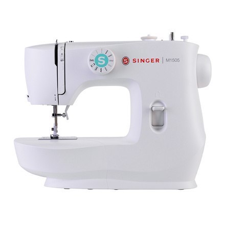 Singer | Maszyna do szycia | M1505 | Liczba ściegów 6 | Liczba dziurek na guziki 1 | Biały Singer | Maszyna do szycia | M1505 | Liczba ściegów 6 | Liczba dziurek na guziki 1 | Biały