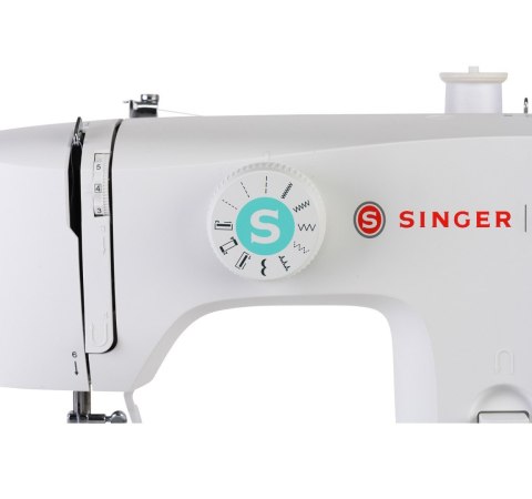 Singer | Maszyna do szycia | M1505 | Liczba ściegów 6 | Liczba dziurek na guziki 1 | Biały Singer | Maszyna do szycia | M1505 | Liczba ściegów 6 | Liczba dziurek na guziki 1 | Biały