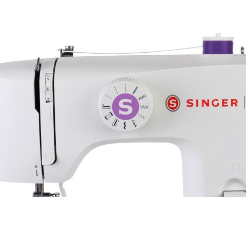 Singer | Maszyna do szycia | M1605 | Liczba ściegów 6 | Liczba dziurek na guziki 1 | Biały Singer | Maszyna do szycia | M1605 | Liczba ściegów 6 | Liczba dziurek na guziki 1 | Biały