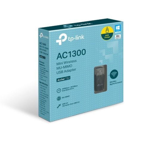TP-LINK | Archer T3U | Karta sieciowa | IEEE 802.11b | IEEE 802.11a | IEEE 802.11g | IEEE 802.11n | IEEE 802.11ac | SuperSpeed U TP-LINK | Archer T3U | Karta sieciowa | IEEE 802.11b | IEEE 802.11a | IEEE 802.11g | IEEE 802.11n | IEEE 802.11ac | SuperSpeed U