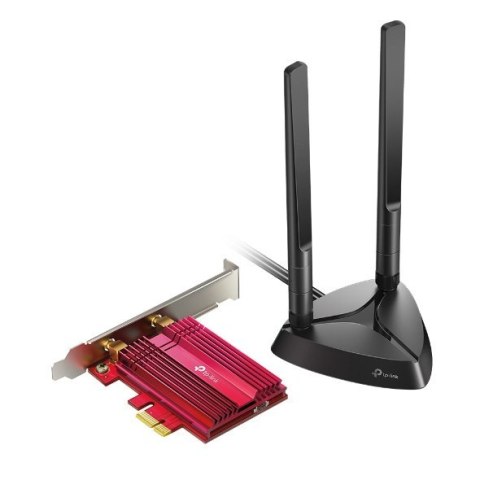 TP-LINK | TX3000E | AX3000 Wi-Fi 6 Bluetooth 5.0 PCIe Adapter | 2.4GHz/5GHz | Antena typu 2xHigh-Gain External Antennas | 574+24 TP-LINK | TX3000E | AX3000 Wi-Fi 6 Bluetooth 5.0 PCIe Adapter | 2.4GHz/5GHz | Antena typu 2xHigh-Gain External Antennas | 574+24