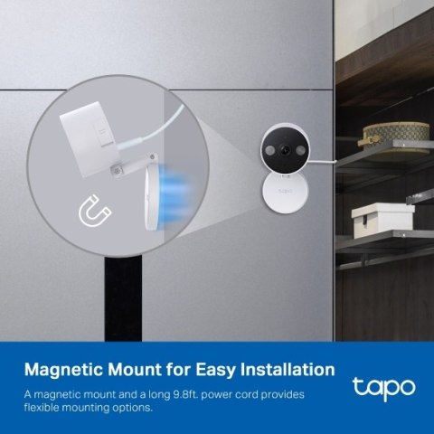 TP-LINK | Wi-Fi Home Security Camera | Tapo C120 | 24 miesiące | Kompaktowa | 4 MP | 3,17 mm | IP66 | H.264 | MicroSD do 512 GB TP-LINK | Wi-Fi Home Security Camera | Tapo C120 | 24 miesiące | Kompaktowa | 4 MP | 3,17 mm | IP66 | H.264 | MicroSD do 512 GB