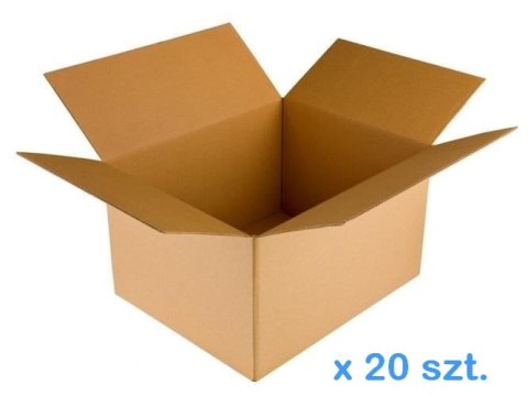 Karton Klapowy 350x250x190mm 380g/m2 - 20 sztuk Karton Klapowy 350x250x190mm 380g/m2 - 20 sztuk