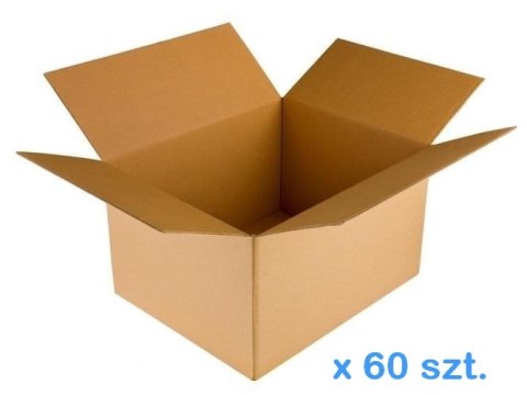 Karton Klapowy 350x250x190mm 380g/m2 - 60 sztuk Karton Klapowy 350x250x190mm 380g/m2 - 60 sztuk