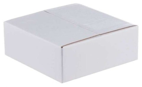 Karton klapowy 450x350x80mm BIAŁY-BRĄZOWY 365g - 60 sztuk Karton klapowy 450x350x80mm BIAŁY-BRĄZOWY 365g - 60 sztuk