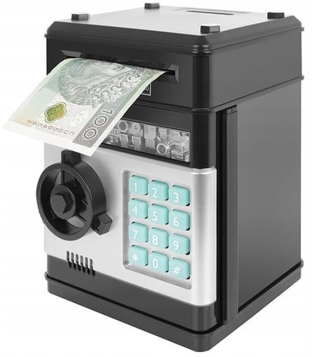 Skarbonka - sejf / bankomat elektroniczny Skarbonka - sejf / bankomat elektroniczny