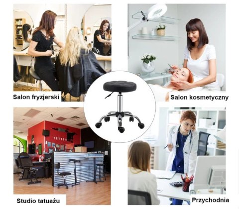 Hoker HOMCOM - Czarny Hoker HOMCOM - Czarny