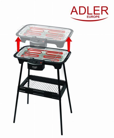 Grill Elektryczny ADLER AD 6602 Grill Elektryczny ADLER AD 6602