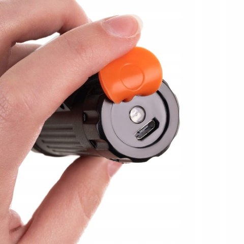 Latarka czołowa LED USB L18371 Latarka czołowa LED USB L18371