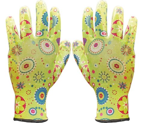 Rękawice ogrodowe / Kolorowe / RGARDEN-NI - 12 Par (6 - XS) Rękawice ogrodowe / Kolorowe / RGARDEN-NI - 12 Par (6 - XS)
