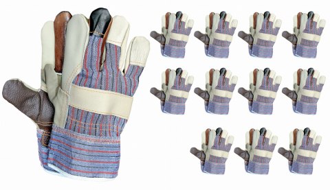 Rękawice robocze / Kolorowe / Rozmiar: 10 - XL / RLKPAS MC 10 - 12 Par Rękawice robocze / Kolorowe / Rozmiar: 10 - XL / RLKPAS MC 10 - 12 Par