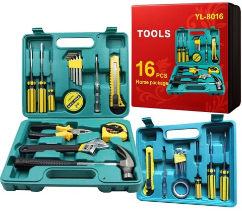 Skrzynka narzędziowa 16pcs Skrzynka narzędziowa 16pcs