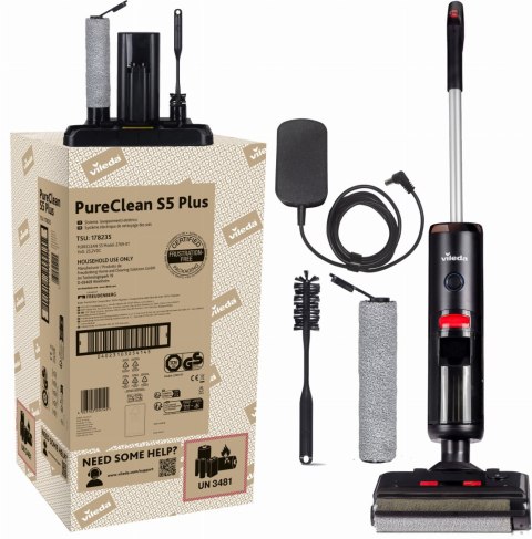 Odkurzacz myjący Vileda Pure Clean S5 Plus Odkurzacz myjący Vileda Pure Clean S5 Plus