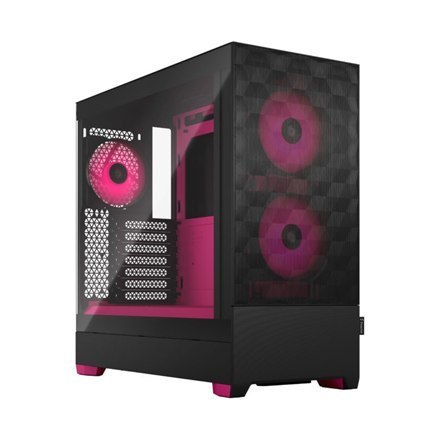 Fractal Design | Pop Air RGB | Okno boczne | Magenta Core TG Clear Tint | ATX, mATX, Mini ITX | Zasilacz w zestawie Nie | ATX Fractal Design | Pop Air RGB | Okno boczne | Magenta Core TG Clear Tint | ATX, mATX, Mini ITX | Zasilacz w zestawie Nie | ATX