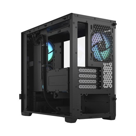 Fractal Design | Pop Mini Air RGB | Okno boczne | Black TG Clear Tint | mATX, Mini ITX | Zasilacz w zestawie Nie | ATX Fractal Design | Pop Mini Air RGB | Okno boczne | Black TG Clear Tint | mATX, Mini ITX | Zasilacz w zestawie Nie | ATX