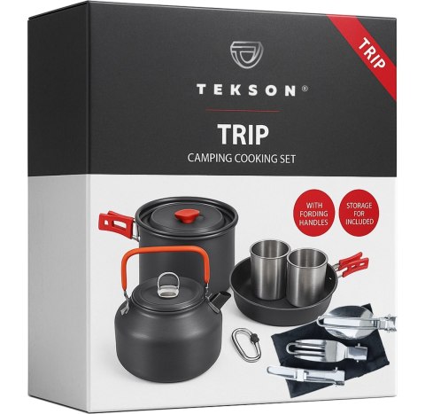 Zestaw Garnków Campingowych TRIP TEKSON Zestaw Garnków Campingowych TRIP TEKSON