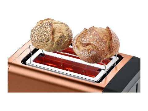 Bosch | DesignLine Toaster | TAT4P429 | Power 970 W | Number of slots 2 | Housing material Stainless Steel | Copper/Black Bosch | DesignLine Toaster | TAT4P429 | Power 970 W | Number of slots 2 | Housing material Stainless Steel | Copper/Black