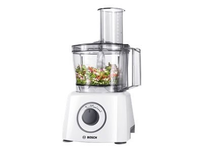 Bosch | Robot kuchenny Multi Talent 3 | MCM3110W | 800 W | Liczba prędkości 2 | Pojemność miski 2,3 L | Biały Bosch | Robot kuchenny Multi Talent 3 | MCM3110W | 800 W | Liczba prędkości 2 | Pojemność miski 2,3 L | Biały