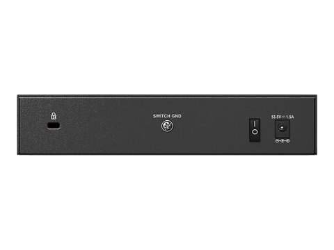 D-Link | 8-portowy przełącznik Gigabit PoE (4xPoE) | DGS-1008P | Niezarządzany | Desktop | Typ zasilania Zewnętrzny D-Link | 8-portowy przełącznik Gigabit PoE (4xPoE) | DGS-1008P | Niezarządzany | Desktop | Typ zasilania Zewnętrzny