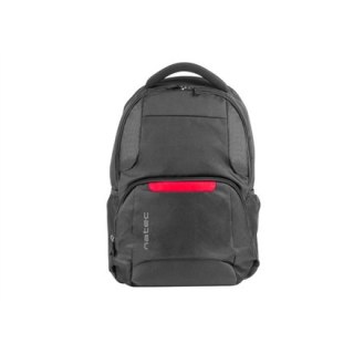 Natec | NTO-1386 | Plecak na laptopa Eland | Plecak | Czarny | 15,6 " | Pasek na ramię