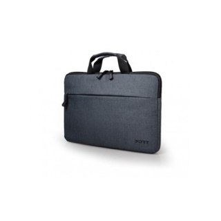 PORT DESIGNS | Pasuje do rozmiaru 13,3 " | Belize | Etui na laptopa ładowane od góry | Czarny | Pasek na ramię
