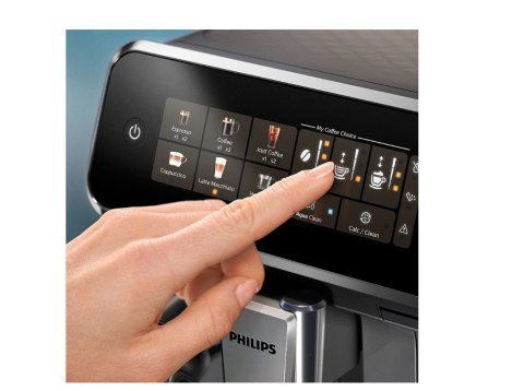 Philips Espresso Coffee Maker | EP3347/90 | Ciśnienie pompy 15 bar | Wbudowany spieniacz do mleka | W pełni automatyczny | 1500 Philips Espresso Coffee Maker | EP3347/90 | Ciśnienie pompy 15 bar | Wbudowany spieniacz do mleka | W pełni automatyczny | 1500