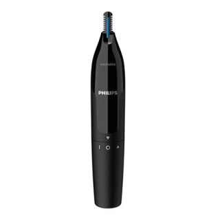 Philips | Trymer do nosa i uszu | NT1650/16 | Trymer do włosów w nosie | Wet & Dry | Czarny