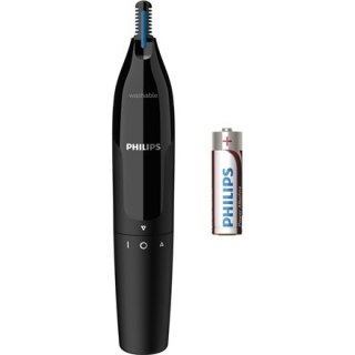 Philips | Trymer do nosa i uszu | NT1650/16 | Trymer do włosów w nosie | Wet & Dry | Czarny