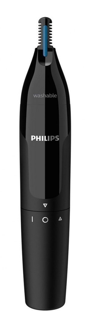 Philips | Trymer do nosa i uszu | NT1650/16 | Trymer do włosów w nosie | Wet & Dry | Czarny Philips | Trymer do nosa i uszu | NT1650/16 | Trymer do włosów w nosie | Wet & Dry | Czarny