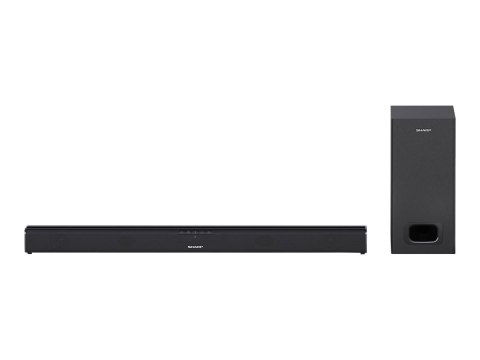 Sharp | HT-SBW110 2.1 Slim Soundbar | Wejście AUX | Bluetooth | Czarny | W | Nie | Połączenie bezprzewodowe Sharp | HT-SBW110 2.1 Slim Soundbar | Wejście AUX | Bluetooth | Czarny | W | Nie | Połączenie bezprzewodowe
