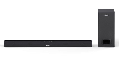 Sharp | HT-SBW110 2.1 Slim Soundbar | Wejście AUX | Bluetooth | Czarny | W | Nie | Połączenie bezprzewodowe Sharp | HT-SBW110 2.1 Slim Soundbar | Wejście AUX | Bluetooth | Czarny | W | Nie | Połączenie bezprzewodowe