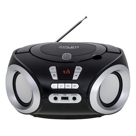 Adler | AD 1181 | CD Boombox | Głośniki | Łączność USB Adler | AD 1181 | CD Boombox | Głośniki | Łączność USB