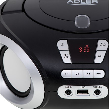 Adler | AD 1181 | CD Boombox | Głośniki | Łączność USB Adler | AD 1181 | CD Boombox | Głośniki | Łączność USB
