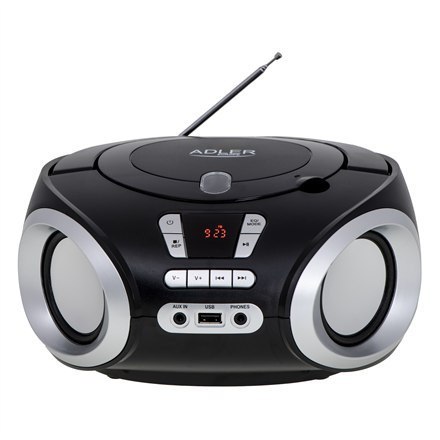 Adler | AD 1181 | CD Boombox | Głośniki | Łączność USB Adler | AD 1181 | CD Boombox | Głośniki | Łączność USB